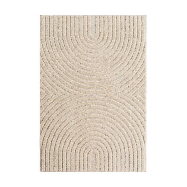 Krémový vnitřní a venkovní běhoun s příměsí juty 80x250 cm Art 1122 – Ayyildiz Carpets