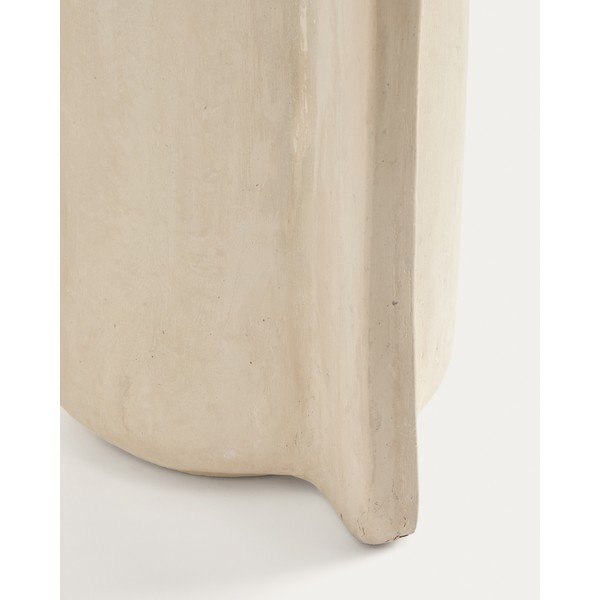 Krémová vysoká váza z papírmaše (výška 67 cm) Mireni – Kave Home-image-3