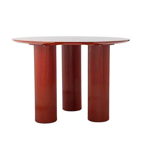 Lesklý kulatý jídelní stůl ø 110 cm Della – Bloomingville-image-3