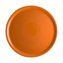 Oranžový porcelánový talíř na pizzu Brandani Pizza, ⌀ 31 cm