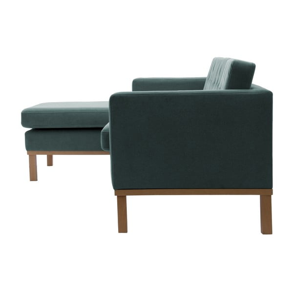 Modrá rohová pohovka Vivonita Johan, levý roh-image-3