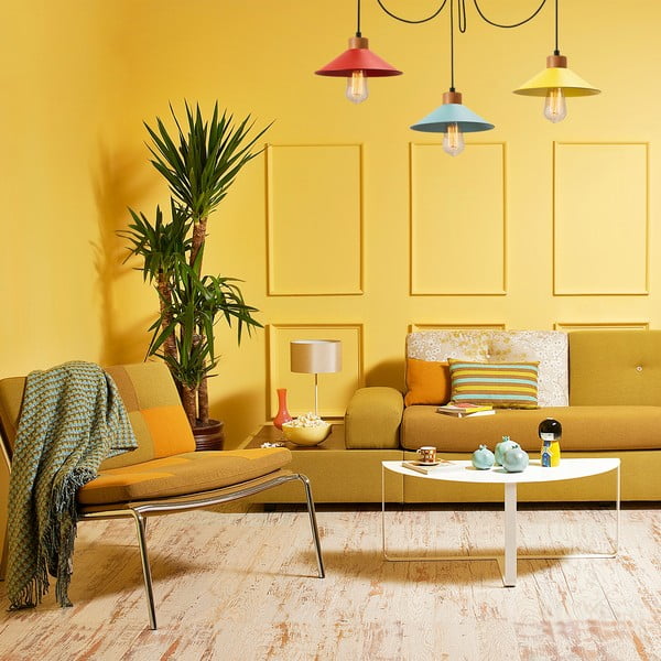 Závěsné svítidlo s kovovým stínidlem ø 114 cm Manavgat – Opviq lights-image-1