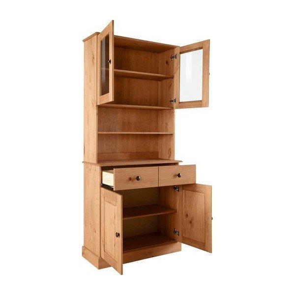 Kredenc z borovicového dřeva v přírodní barvě 181x34 cm Mille – Støraa-image-3