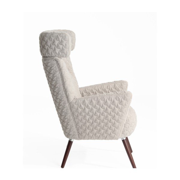 Béžové křeslo ušák Max Winzer Hajo-image-3