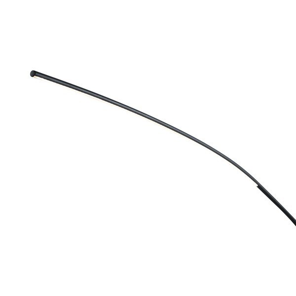 Tmavě hnědá LED stmívatelná stojací lampa (výška 210 cm) Shanghai – Trio-image-3