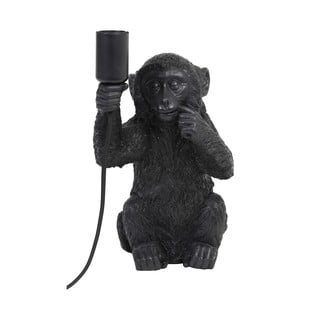 Černá stolní lampa (výška 34 cm) Monkey – Light & Living