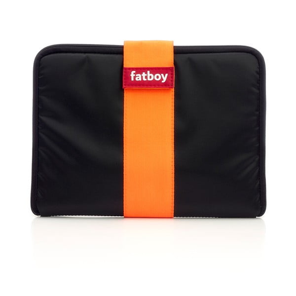 Černo-oranžový obal na tablet Fatboy Tuxedo