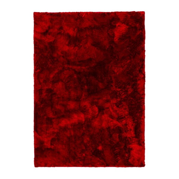 Červený koberec Universal Nepal Liso, 80 x 150 cm