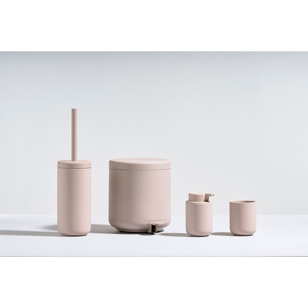 Růžová kameninová WC štětka Ume - Zone-image-3