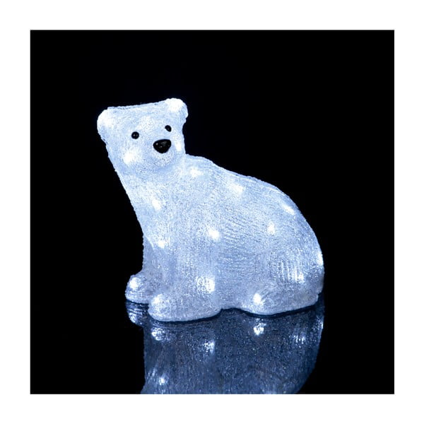 Svítící dekorace Bear, výška 25 cm