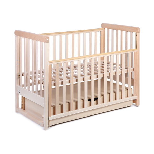 Dětská houpací postýlka z bukového dřeva YappyKids Move, 60 x 120 cm-image-4