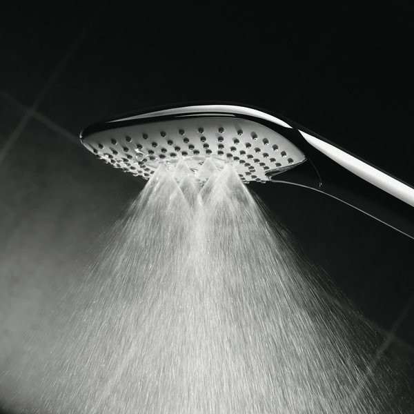 Plastová sprchová hlavice v leskle stříbrné barvě IdealRain Evo Jet – Ideal Standard-image-2