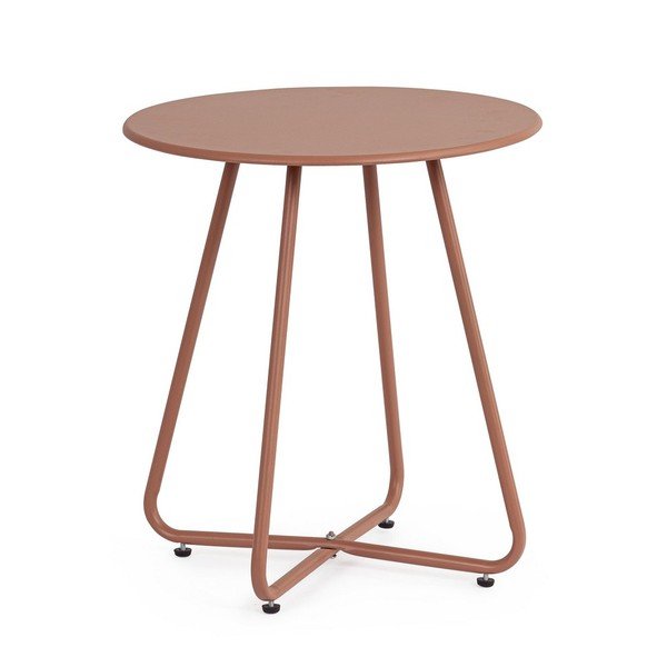 Ocelový kulatý zahradní stolek ø 45 cm Jable – Bizzotto