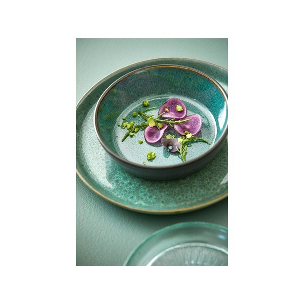 Zelená/černá miska z kameniny Gastro Green/Black – Bitz-image-3