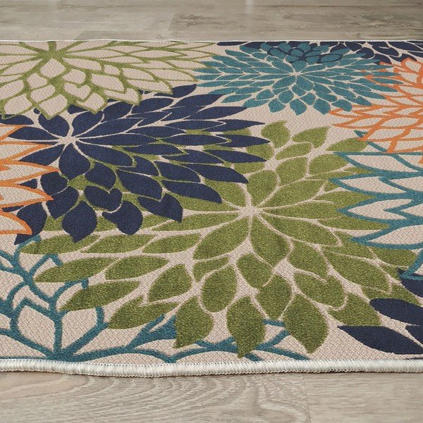 Pratelný koberec s příměsí bavlny 100x150 cm Geo Flowers – Conceptum Hypnose-image-4