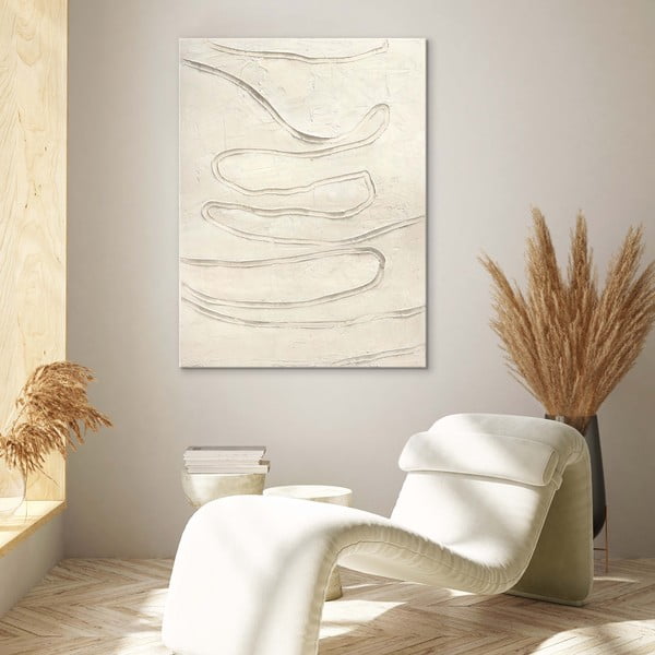 Ručně malovaný obraz 88x118 cm Track The Line – Malerifabrikken-image-1