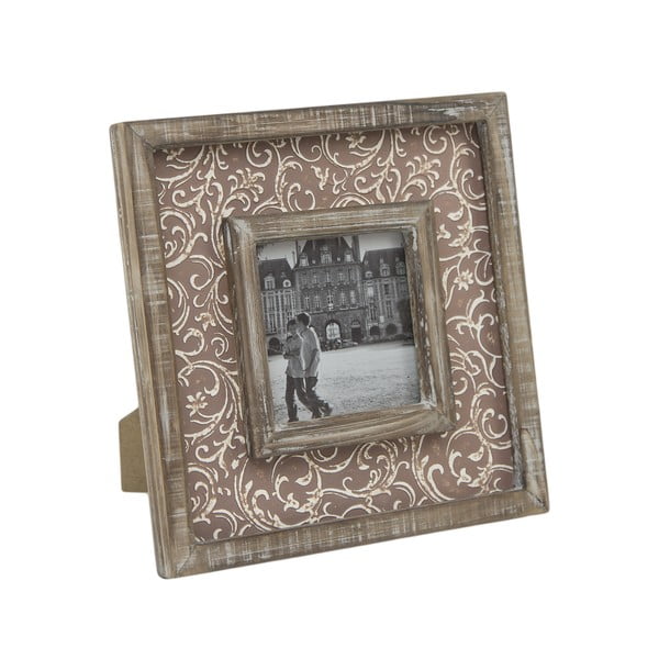 Fotorámeček s hnědým okrajem Ego Dekor Vintage, 25 x 22 cm