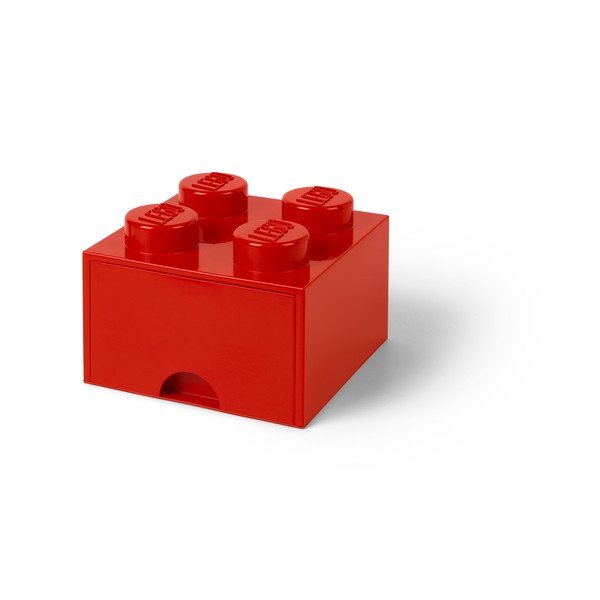Červený úložný box se šuplíkem LEGO®-image-1