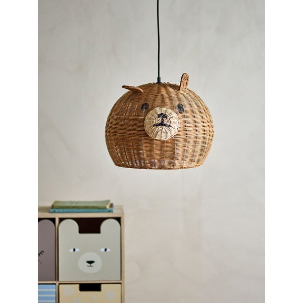 Hnědé dětské stínidlo ø 40 cm Lilu – Bloomingville Mini-image-1