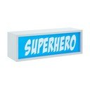 Modrá světelná dekorace na baterky Superhero – Premier Housewares