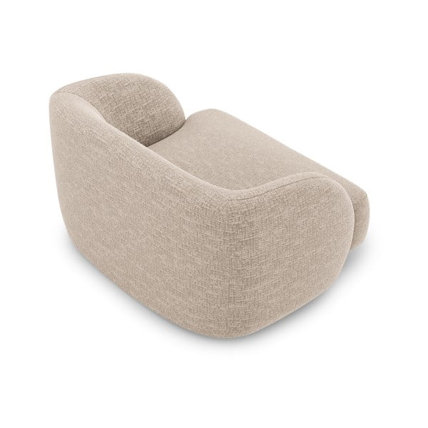 Béžové křeslo Miley – Micadoni Home-image-4