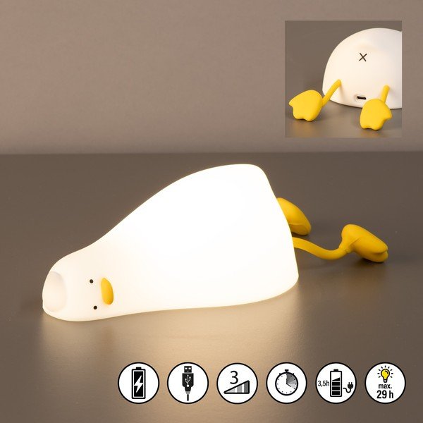 Bílé dětské noční světlo Lesley – Fischer & Honsel-image-4