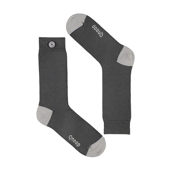 Ponožky Qnoop Dark Grey, vel. 39-42