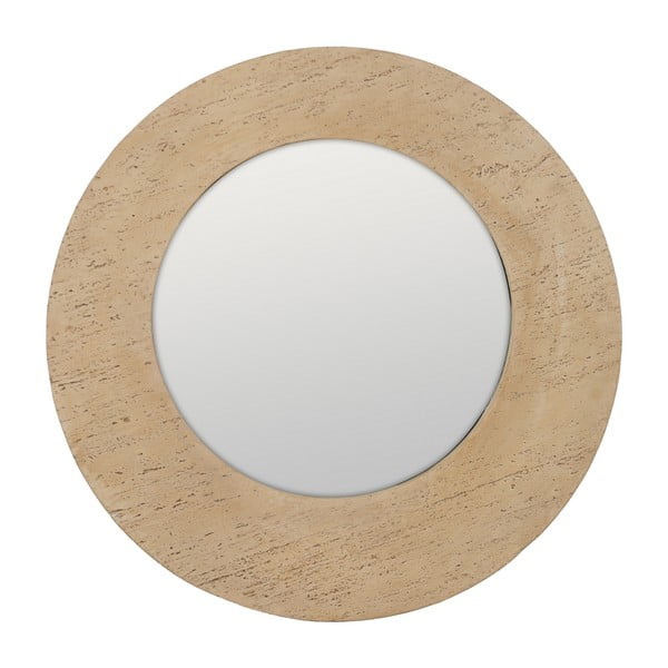 Nástěnné zrcadlo s rámem z kamene 80x80 cm Piedra – Ixia