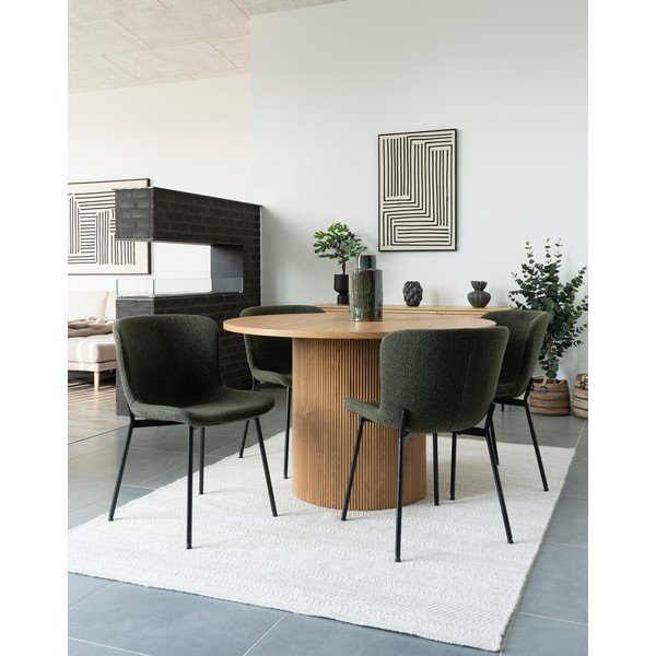 Tmavě zelené jídelní židle v sadě 2 ks Maceda – House Nordic-image-2