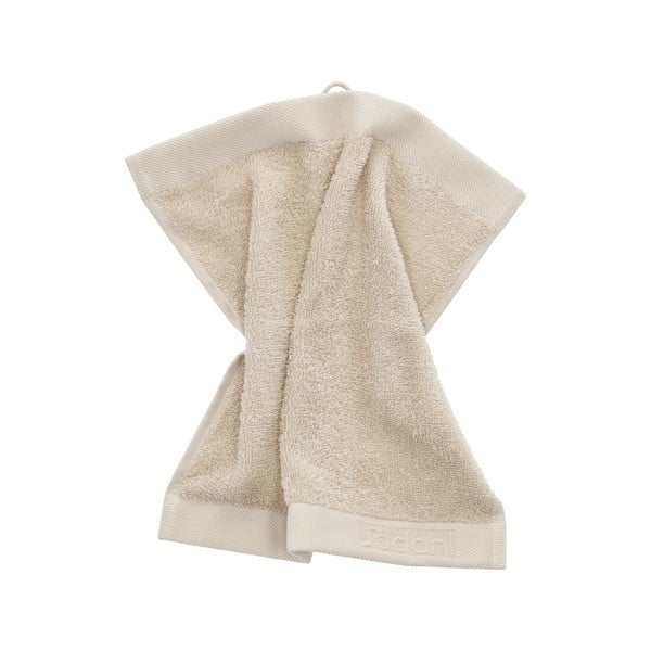 Béžový froté bavlněný ručník 30x30 cm Comfort – Södahl-image-2