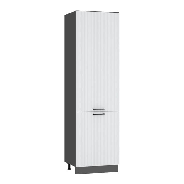 Vysoká kuchyňská skříň na vestavnou lednici (šířka 60 cm) Rowan – STOLKAR