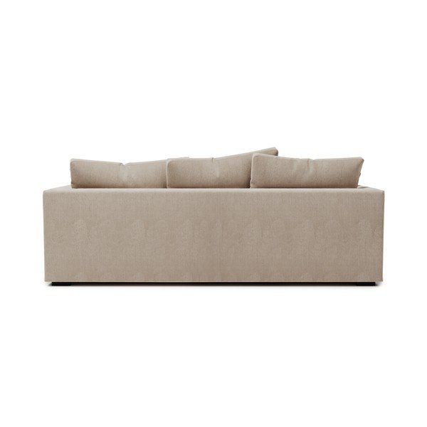 Krémová manšestrová pohovka 220 cm Comfy – Scandic-image-2