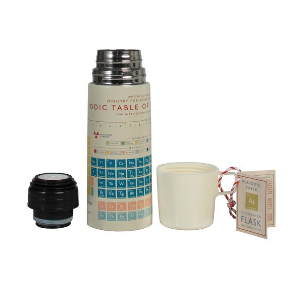 Krémová dětská termoska 350 ml Periodic Table – Rex London-image-4