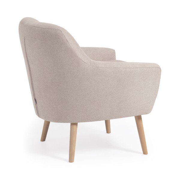 Béžové křeslo Candela – Kave Home-image-4