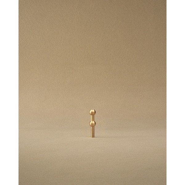 Kovová váza v mosazné barvě (výška 10 cm) Nagel – STOFF Nagel-image-3
