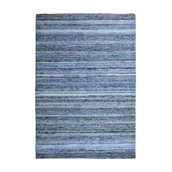 Vlněný koberec Deniza Blue, 120x180 cm
