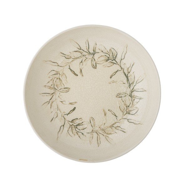 Krémová miska s vánočním motivem z kameniny 450 ml Hollie – Bloomingville