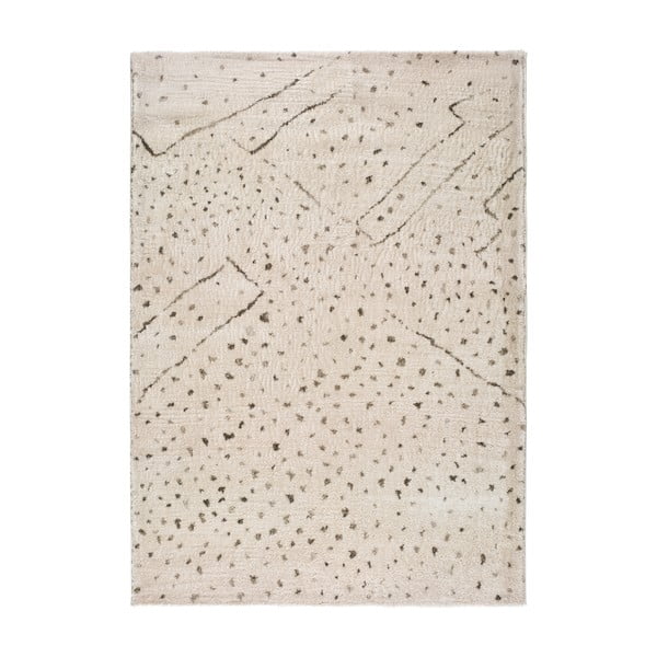 Krémový koberec Universal Moana Dots, 160 x 230 cm