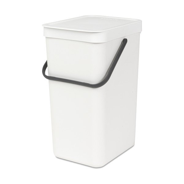 Koš Sort & Go 16 l, bílý