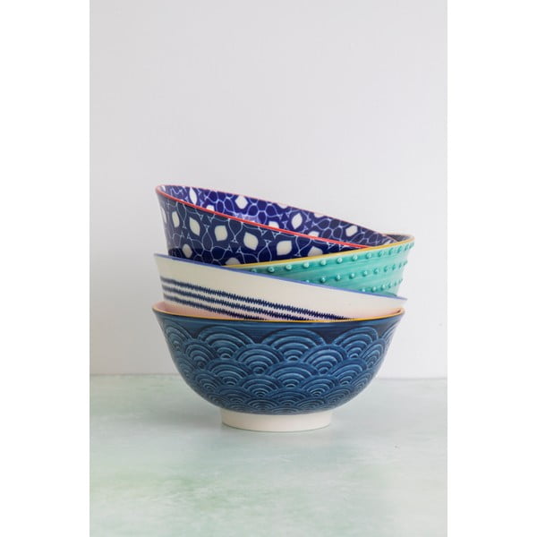 Sada 4 keramických misek Kitchen Craft, ø 16,5 cm-image-1