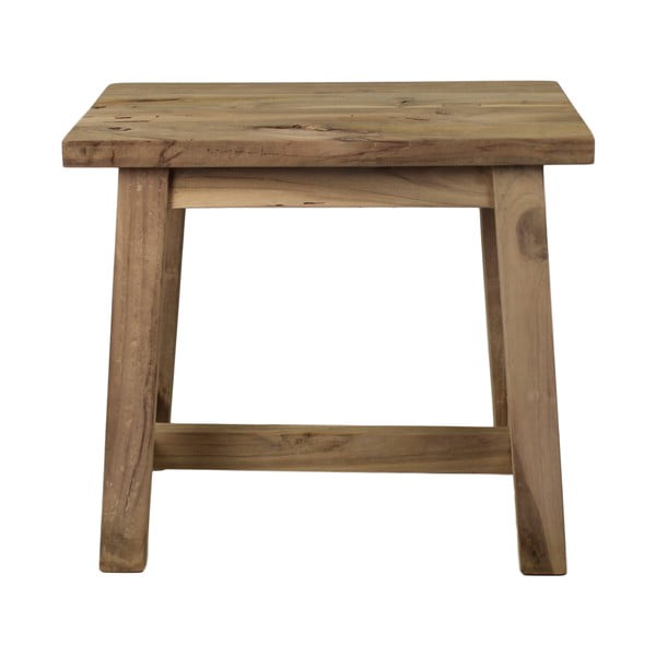 Stolička z neopracovaného teakového dřeva HSM collection Rustical, délka 50 cm-image-2