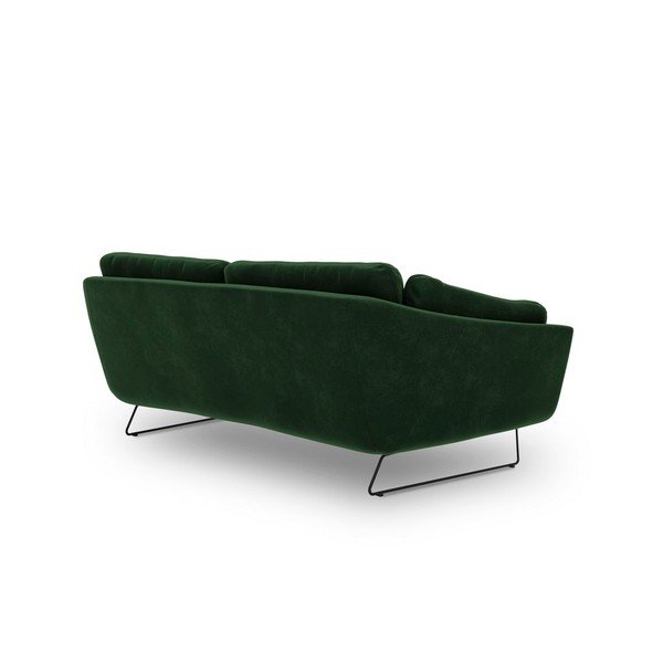 Lahvově zelená pohovka se sametovým potahem Windsor & Co Sofas Gravity-image-3