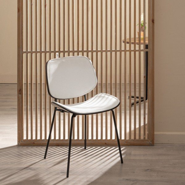 Bílé jídelní židle v sadě 2 ks Elio – Ixia-image-1