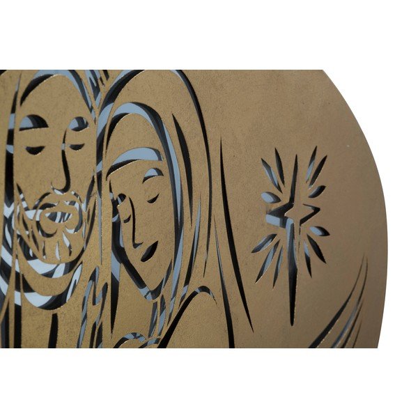 Nástěnná dekorace ve zlaté barvě Mauro Ferretti Nativity-image-4