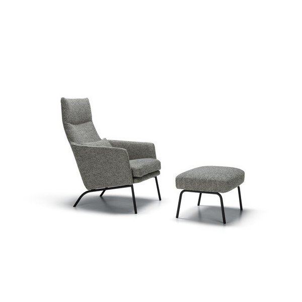 Šedé křeslo Siri - Sits-image-2