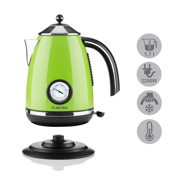 Zelená rychlovarná konvice Klarstein Aquavita Chalet-image-2
