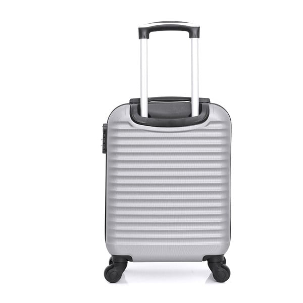 Set šedého cestovního kufru na kolečkách a menšího příručního kufříku Bluestar Marro-image-1