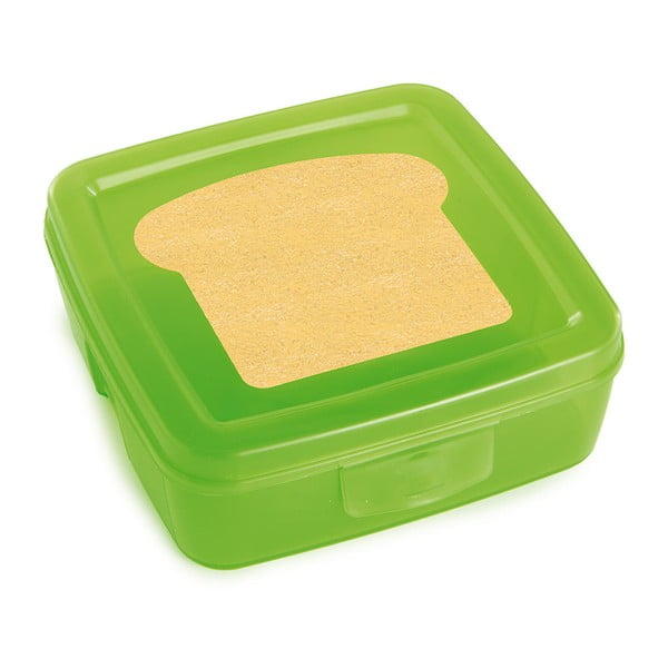 Zelený svačinový box na sendvič Snips Sandwich, 500 ml-image-2