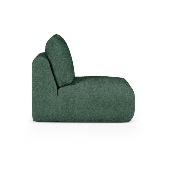 Zelené křeslo z textilie bouclé Mirel – Rodier-image-3