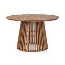 Kulatý zahradní jídelní stůl z masivu akácie ø 120 cm Rodano – Bizzotto